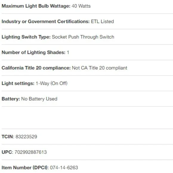 Threshold 2 Pack Textural Ceramic Mini Jar Shaped Table Desk 12.5" Lamp - Picture 5 of 5